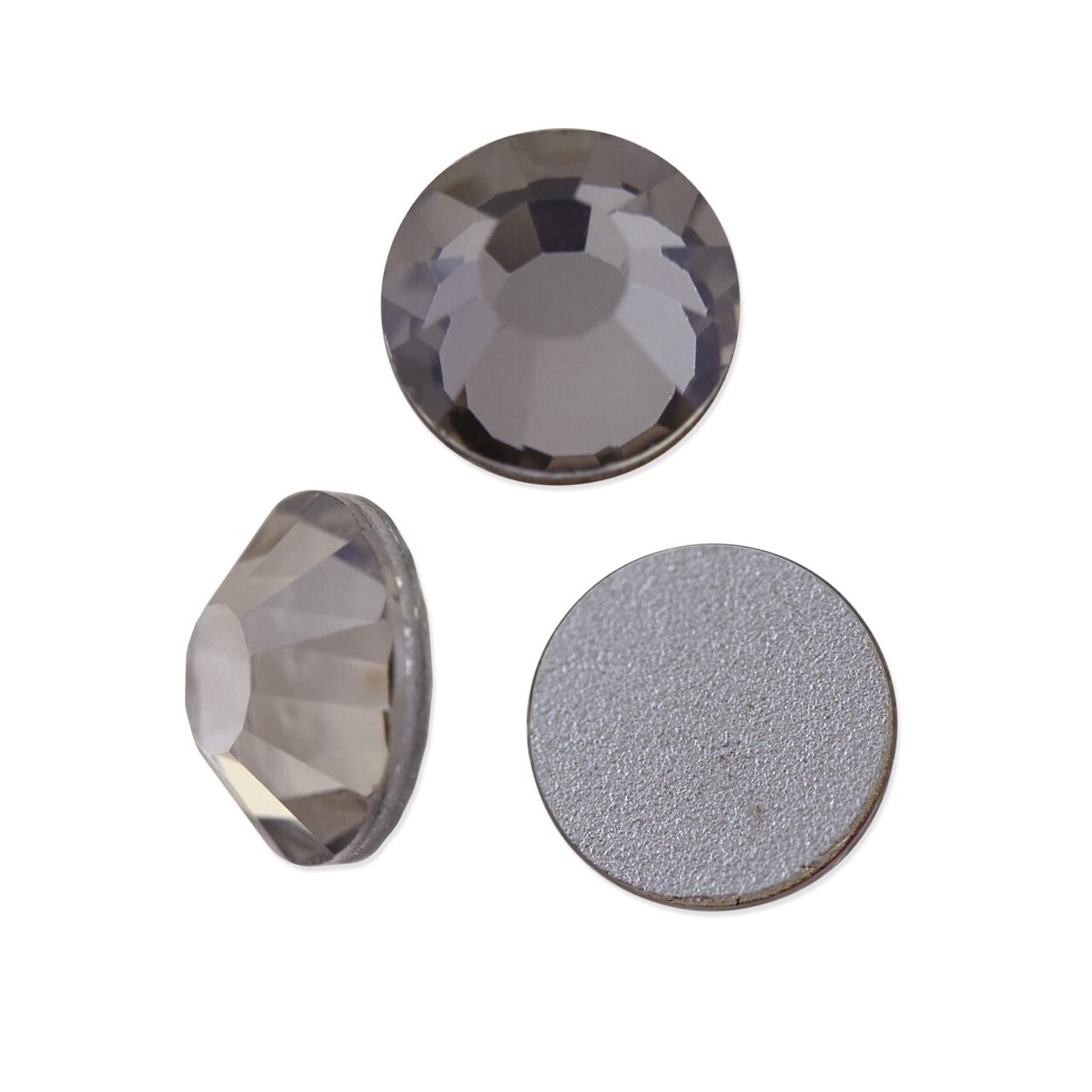 Preciosa Crystal VIVA12 Flat Back Rhinestone 4.7mm (SS20) Crystal Velvet (Package of 50)
